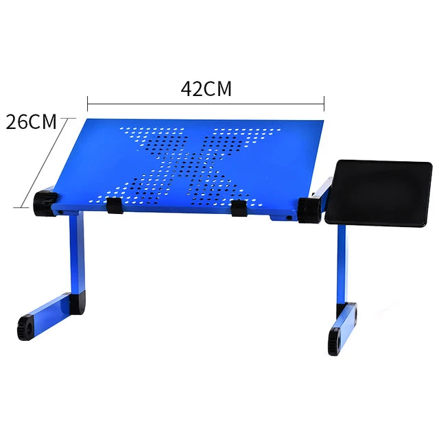 Adjustable Foldable Laptop Stand – Vented Portable Desk Holder
