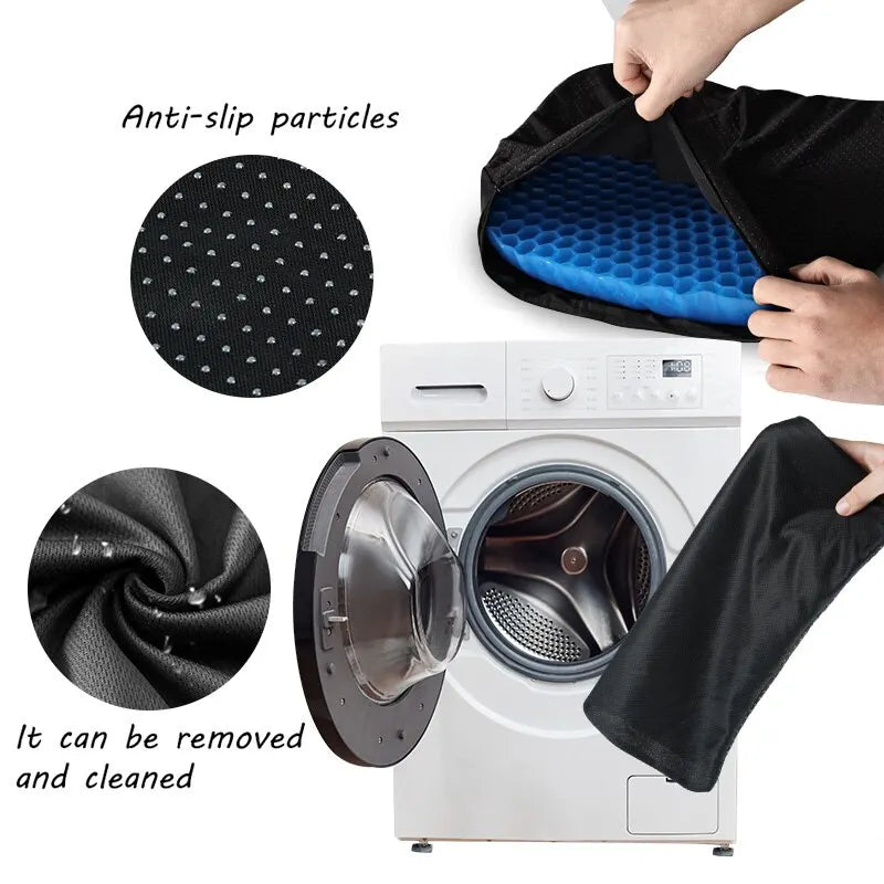 Gel Seat Cushion for Pressure Relief & Tailbone Pain