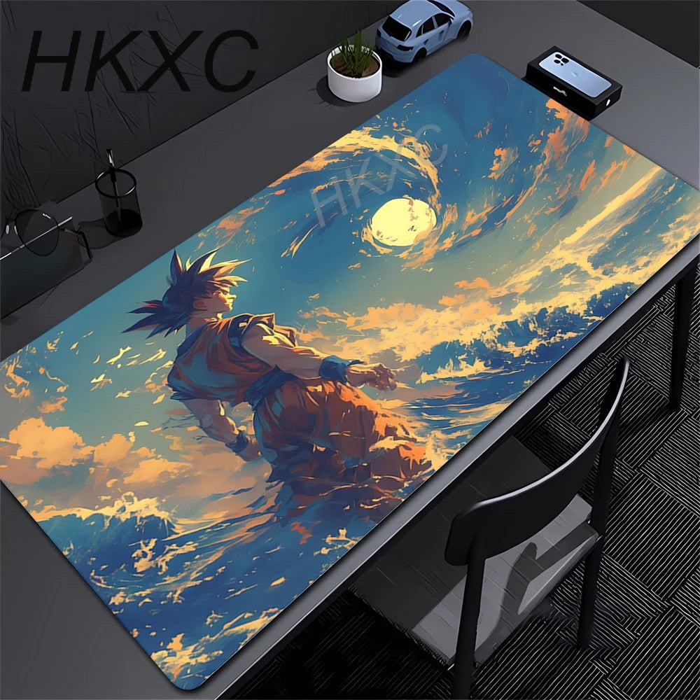 XXL Anime Dragon Ball Z Kawaii Gaming Mouse Pad – Turn Your Desk into a Power-Up Zone