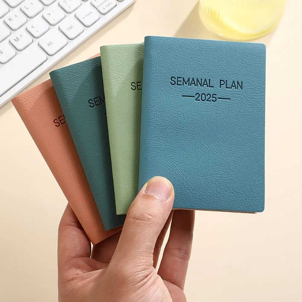 Minimalist 2025 Planner Notebook A5 – Morandi Color Daily Agenda