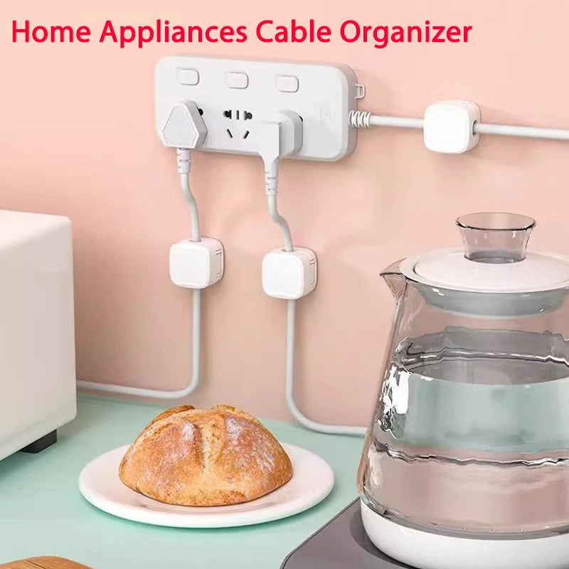 Magnetic Cable Clips & Cord Organizer for Desk & Home Office