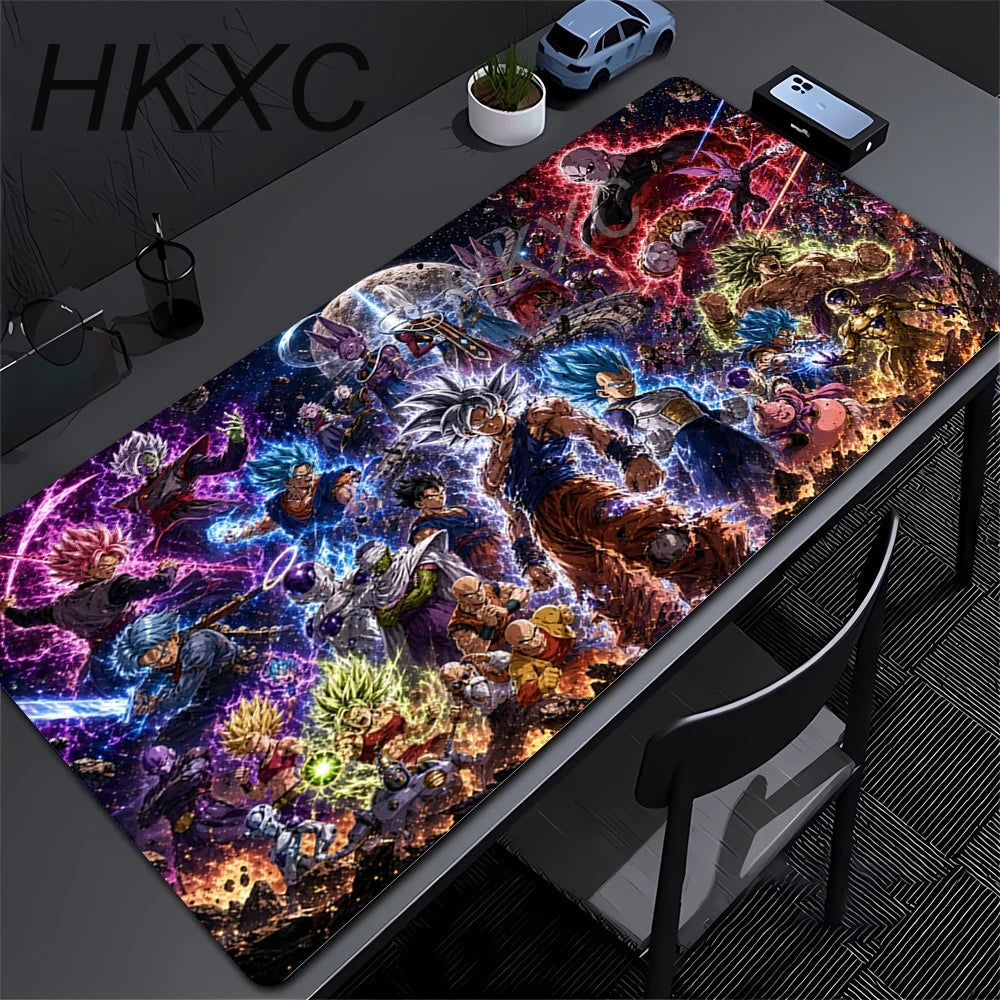 XXL Anime Dragon Ball Z Kawaii Gaming Mouse Pad – Turn Your Desk into a Power-Up Zone