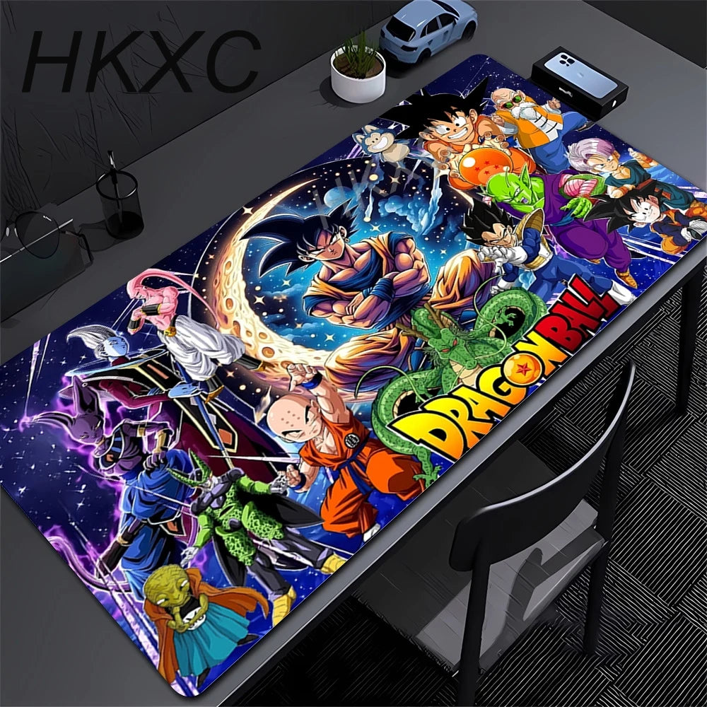 XXL Anime Dragon Ball Z Kawaii Gaming Mouse Pad – Turn Your Desk into a Power-Up Zone