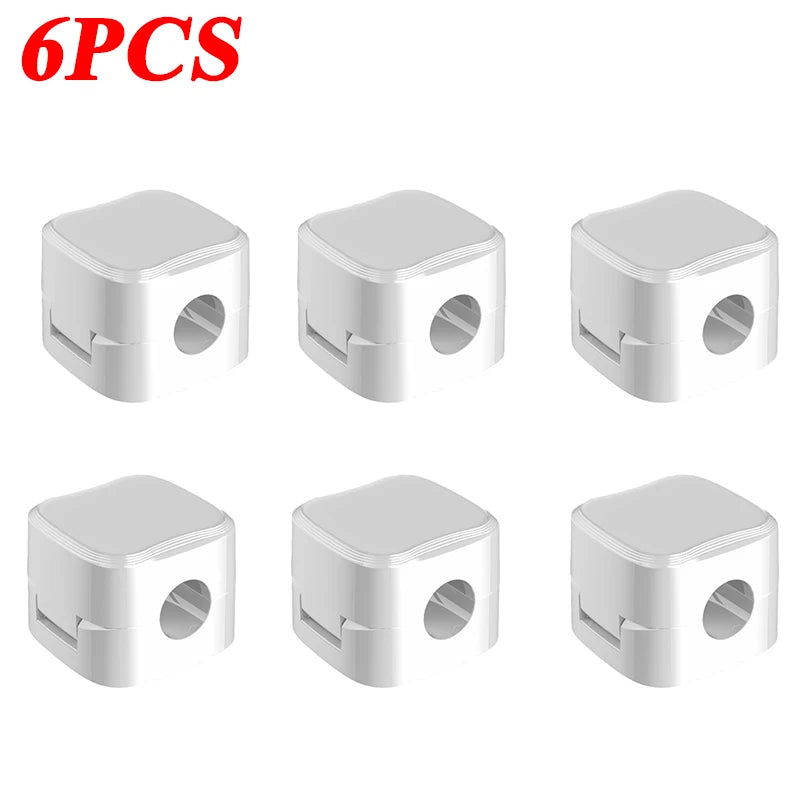Magnetic Cable Clips & Cord Organizer for Desk & Home Office