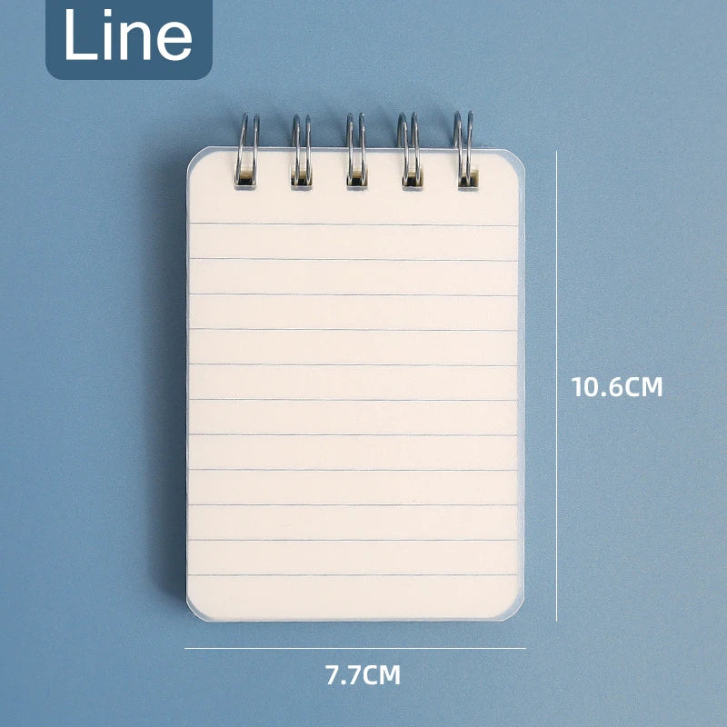 Mini Pocket Notebook A7 – 200-Page Lined Diary for Daily Notes