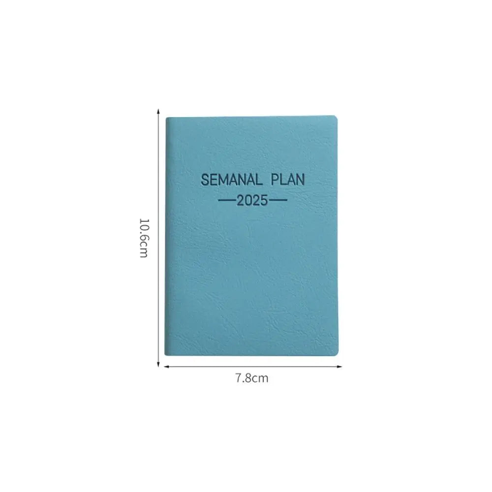 Minimalist 2025 Planner Notebook A5 – Morandi Color Daily Agenda