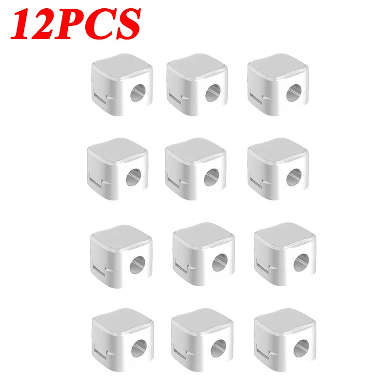 Magnetic Cable Clips & Cord Organizer for Desk & Home Office