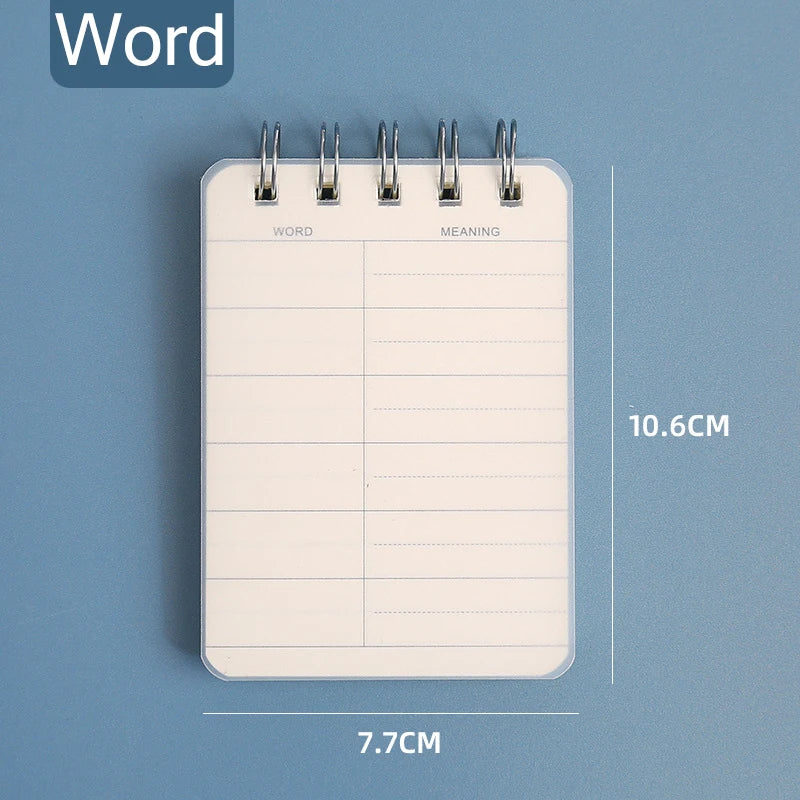 Mini Pocket Notebook A7 – 200-Page Lined Diary for Daily Notes