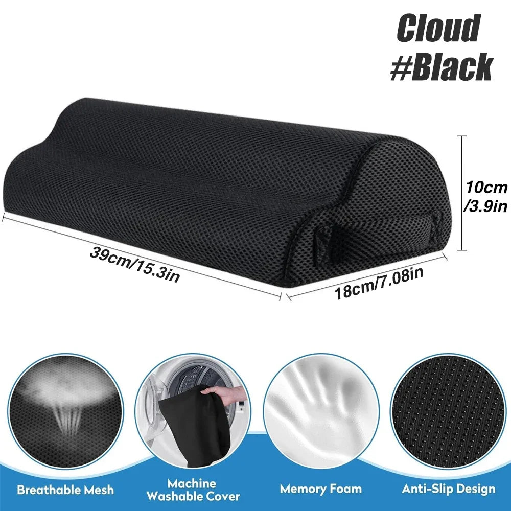 Ergonomic Foot Rest for Under Desk – Memory Foam with Non-Slip Base