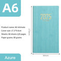 Minimalist 2025 Planner Notebook A5 – Morandi Color Daily Agenda