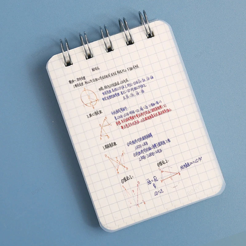 Mini Pocket Notebook A7 – 200-Page Lined Diary for Daily Notes