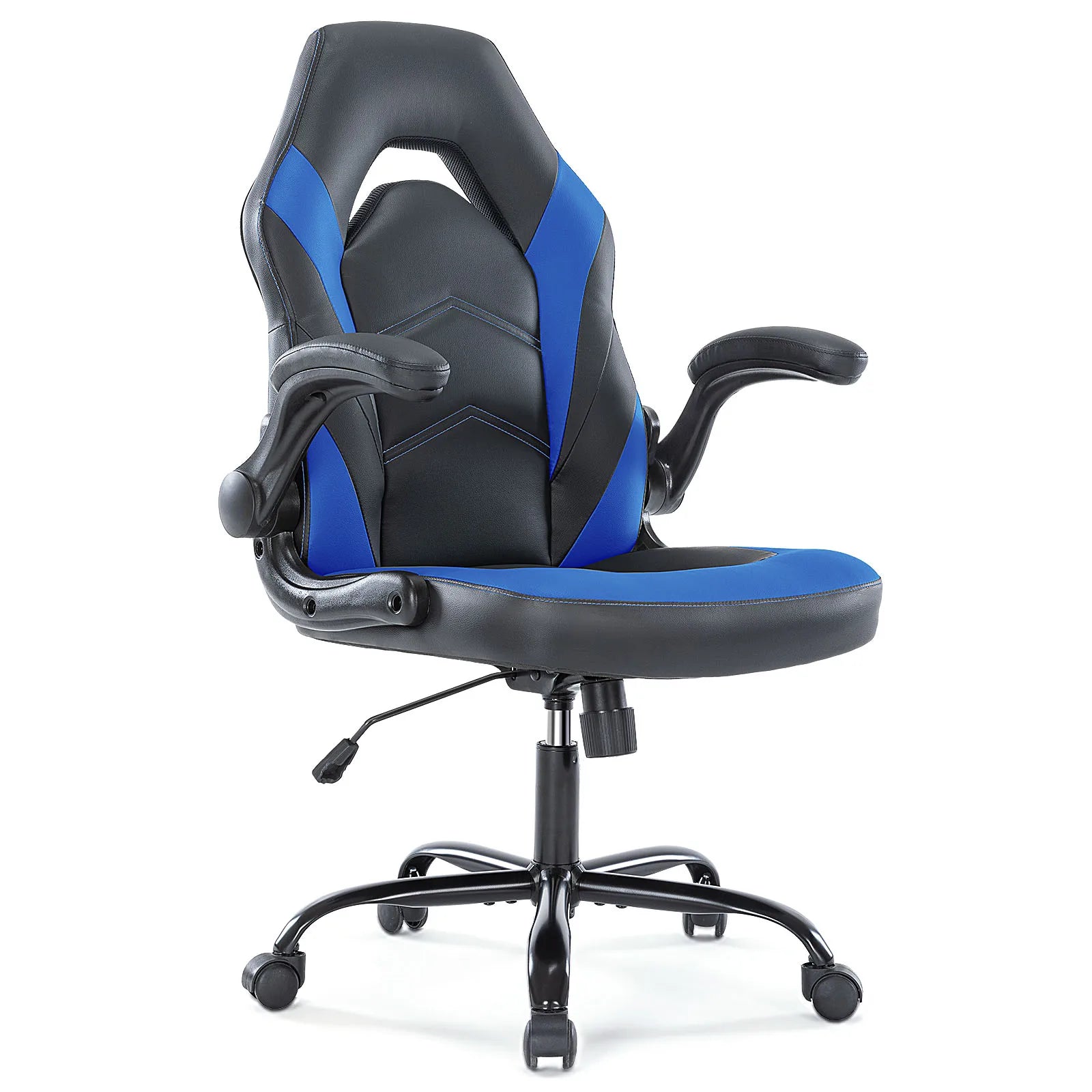 JHK Ergonomic PU Leather Gaming &amp; Office Chair with Flip-Up Armrests